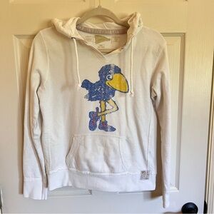 Women’s University of Kansas KU 1912 Historic Jayhawk Hoodie Sweatshirt (Size S)